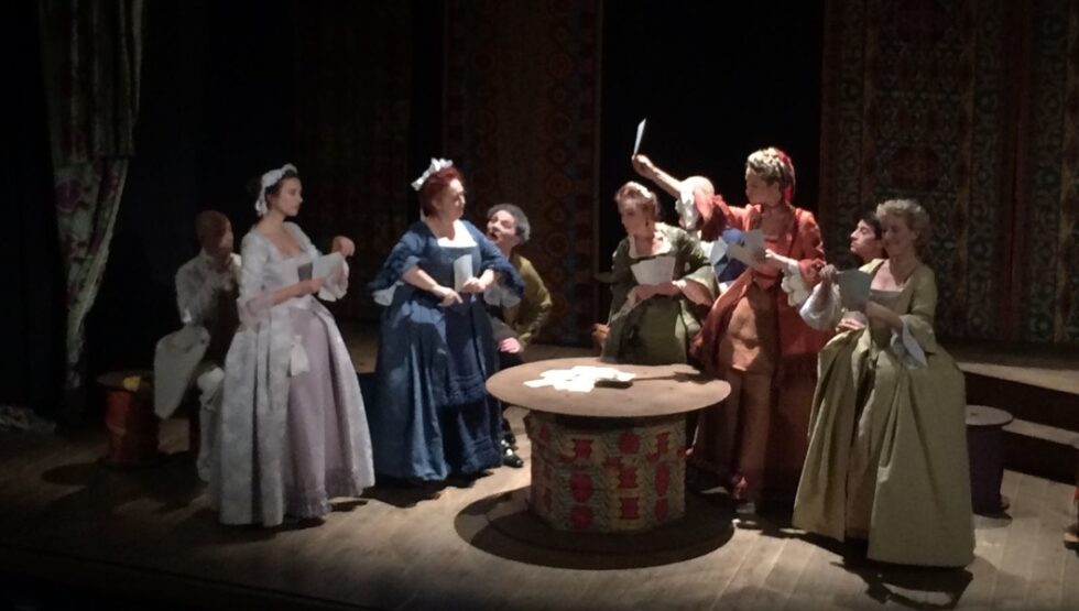 scena spettacolo una delle ultime sere di carnovale