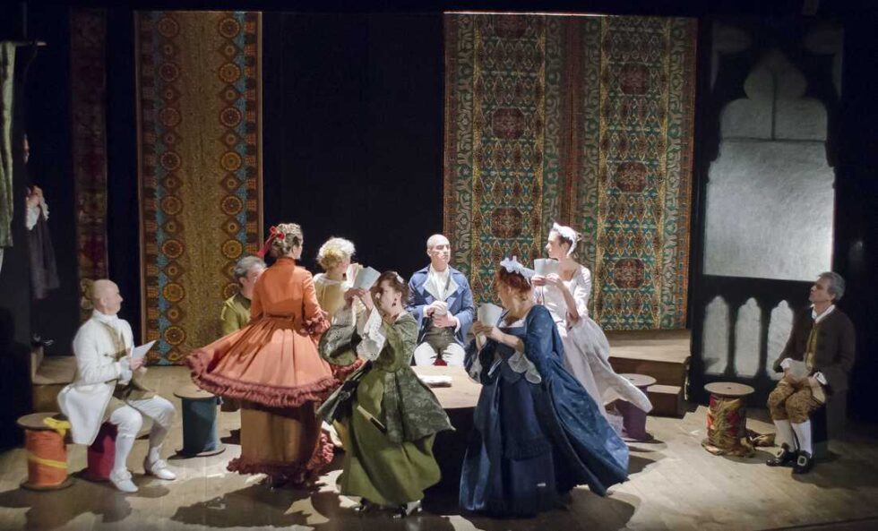 scena spettacolo una delle ultime sere di carnovale