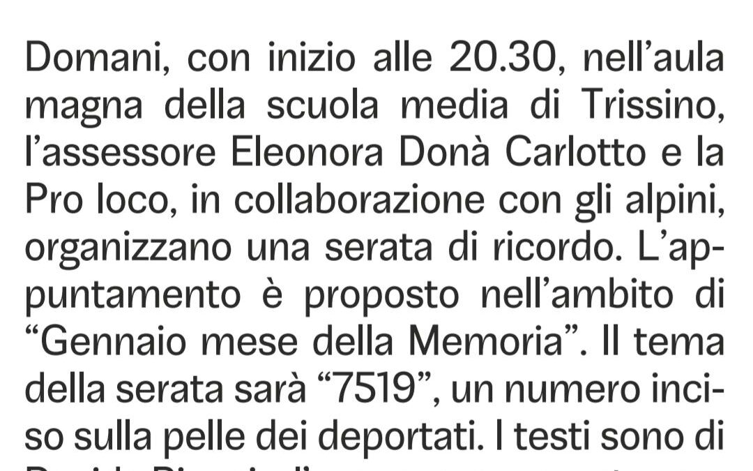 GIORNALE DI VICENZA 29/01/2025