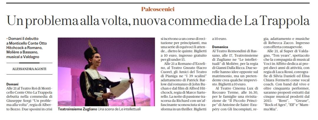 GIORNALE DI VICENZA 15/12/2025
