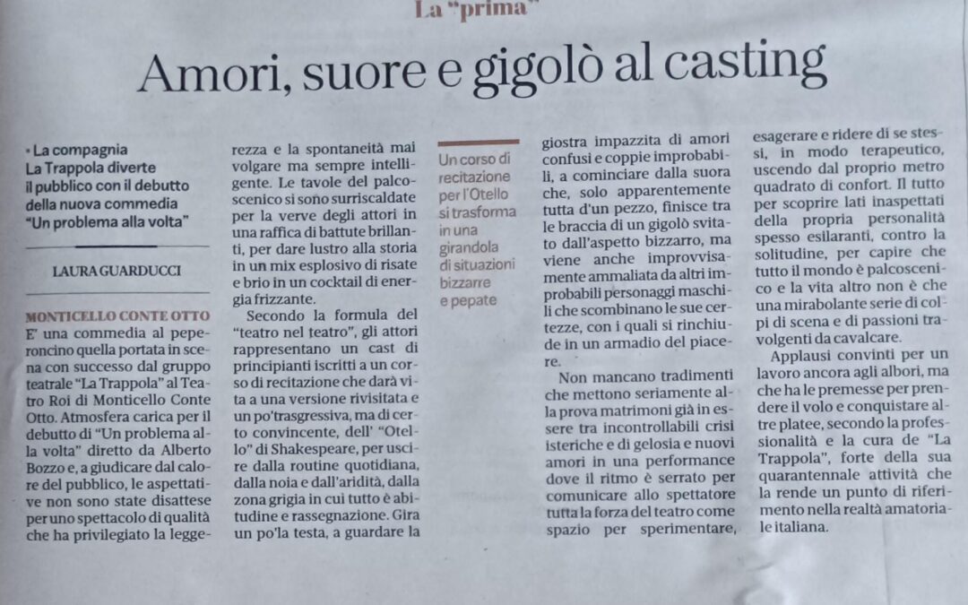 GIORNALE DI VICENZA recensione 16/12/2025